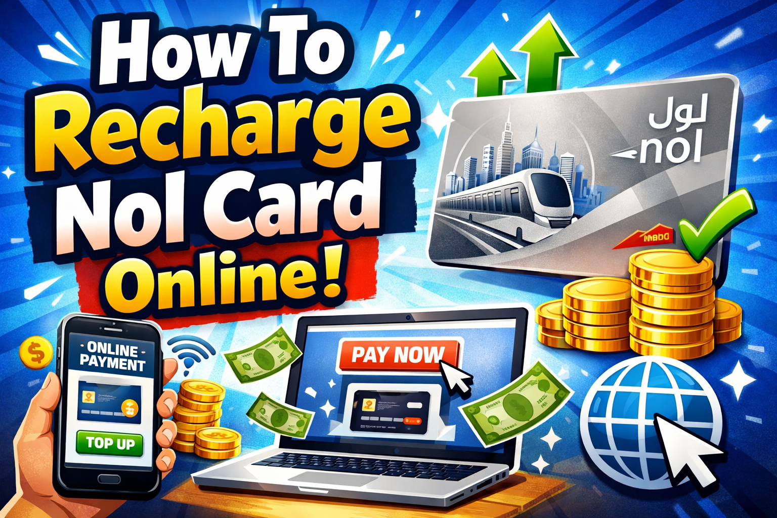 How To Recharge Nol Card Online