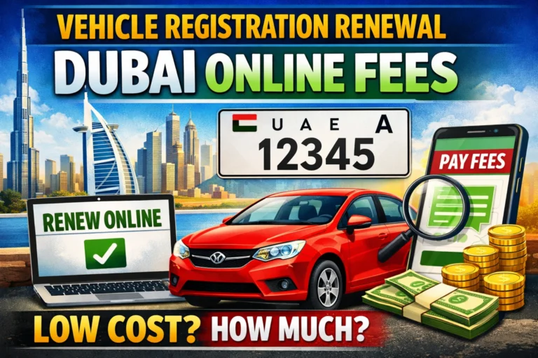 Vehicle Registration Renewal Dubai